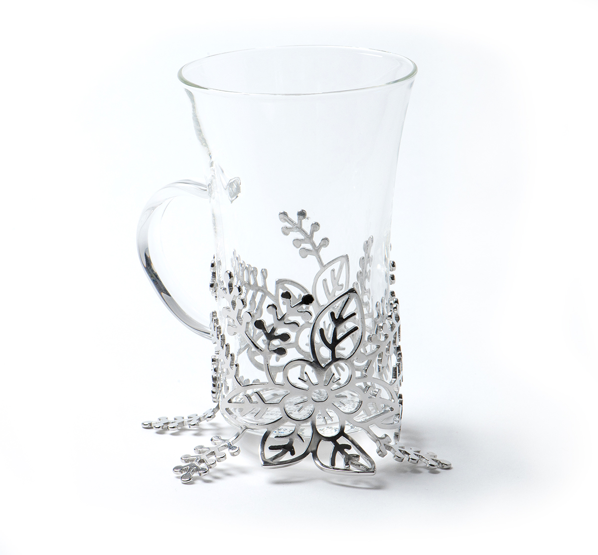 decorative drinking glass